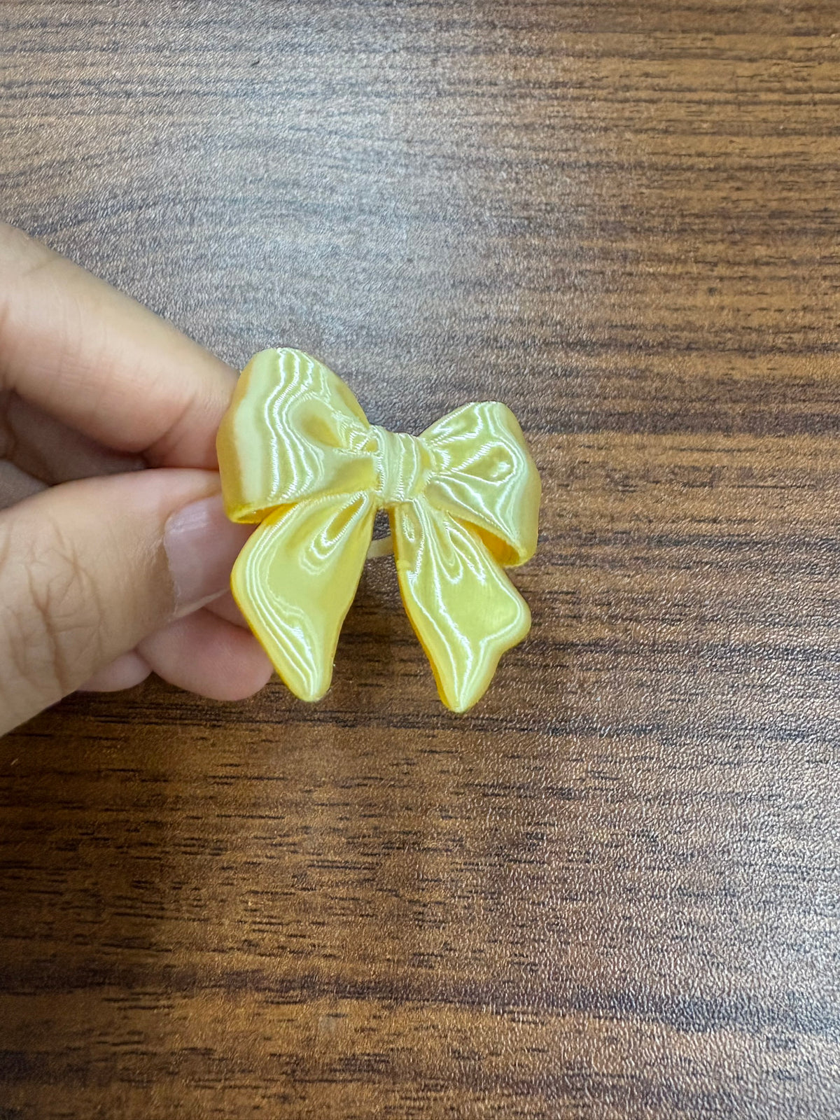 3D Printed Satin Bow – Cute Decorative Hair & Craft Accessory