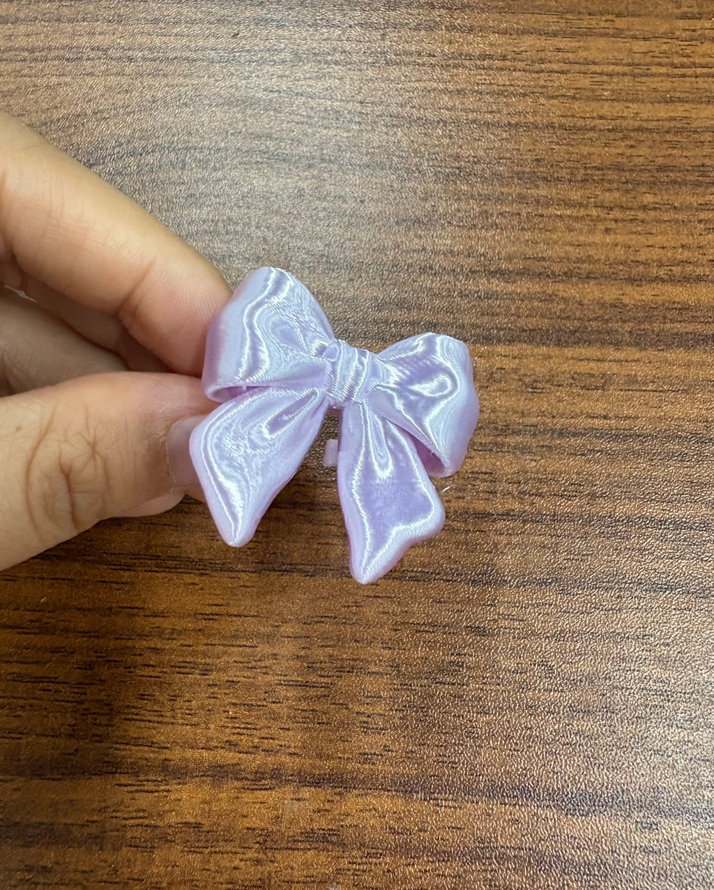 3D Printed Satin Bow – Cute Decorative Hair & Craft Accessory