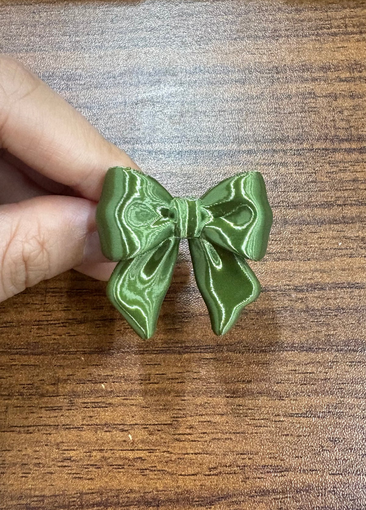 3D Printed Satin Bow – Cute Decorative Hair & Craft Accessory
