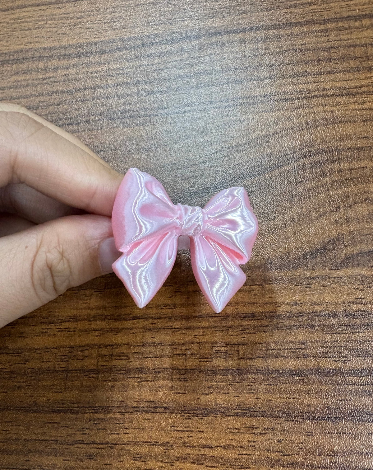3D Printed Satin Bow – Cute Decorative Hair & Craft Accessory